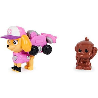 PAW PATROL , Big Truck Pups, figurka akcji Skye z dronem ratunkowym Quita i pon, pilot zdalnego sterowania i zabawki dla zwierząt dla dzieci od 3 lat PAW PATROL , Big Truck Pups, figurka akcji Skye z dronem ratunkowym Quita i pon, pilot zdalnego sterowania i zabawki dla zwierząt dla dzieci od 3 lat