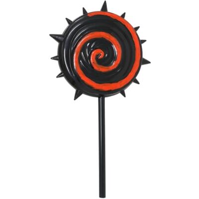 FIESTAS GUIRCA Czerwony i czarny lizak (20 cm) rekwizyt do kostiumu na Halloween Clown i imprezy horroru Idealny dla dzieci i dorosłych Zabawka broń na karnawał i nie tylko Czerwony czarny FIESTAS GUIRCA Czerwony i czarny lizak (20 cm) rekwizyt do kostiumu na Halloween Clown i imprezy horroru Idealny dla dzieci i dorosłych Zabawka broń na karnawał i nie tylko Czerwony czarny
