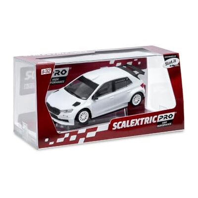Scalextric Klasyczny pojazd wyścigowy automat samochodowy Skala 1:32 (Skoda Fabia RS Rally2 Slot.it Pro High Performance) Scalextric Klasyczny pojazd wyścigowy automat samochodowy Skala 1:32 (Skoda Fabia RS Rally2 Slot.it Pro High Performance)