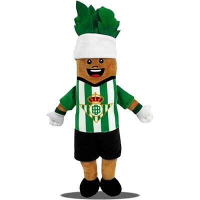CYPBRANDS CyP Brands- Real Betis Piłka nożna- Pluszowy Miś, Zabawki, Niedźwiedź z koszulką, Piłka nożna, Kolor czarno-biały, Oficjalny produkt CYPBRANDS CyP Brands- Real Betis Piłka nożna- Pluszowy Miś, Zabawki, Niedźwiedź z koszulką, Piłka nożna, Kolor czarno-biały, Oficjalny produkt