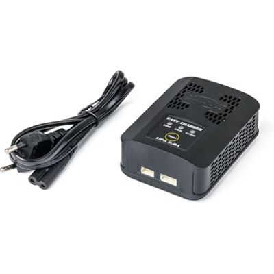 Carson Easy Charger LiPo 2,2 A – ładowarka RC, funkcja szybkiego ładowania, LiPo 2S i 3S, Balancer XHP, moc wyjściowa 25 W, czarna Carson Easy Charger LiPo 2,2 A – ładowarka RC, funkcja szybkiego ładowania, LiPo 2S i 3S, Balancer XHP, moc wyjściowa 25 W, czarna
