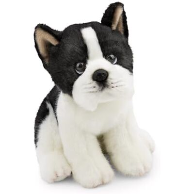 NICI 62602 Pies (boston terrier), miękki pluszak, urocza maskotka do przytulania i zabawy, świetny pomysł na prezent dla dzieci i dorosłych, 20 cm, czarny NICI 62602 Pies (boston terrier), miękki pluszak, urocza maskotka do przytulania i zabawy, świetny pomysł na prezent dla dzieci i dorosłych, 20 cm, czarny