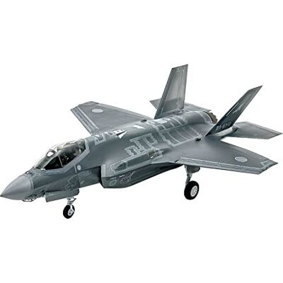 TAMIYA 61124 1:48 US F-35A Lightning II wierna replika, plastikowy zestaw do montażu, majsterkowanie, zestaw modelarski, montaż, nielakierowana, wielokolorowa, średnia TAMIYA 61124 1:48 US F-35A Lightning II wierna replika, plastikowy zestaw do montażu, majsterkowanie, zestaw modelarski, montaż, nielakierowana, wielokolorowa, średnia
