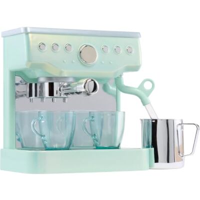 little tikes Sweet Spaces ekspres do kawy – morska zieleń zabawka ekspres do kawy z filiżankami i akcesoriami, zabawy inspirowane kawiarnią dla dzieci od 3 lat little tikes Sweet Spaces ekspres do kawy – morska zieleń zabawka ekspres do kawy z filiżankami i akcesoriami, zabawy inspirowane kawiarnią dla dzieci od 3 lat