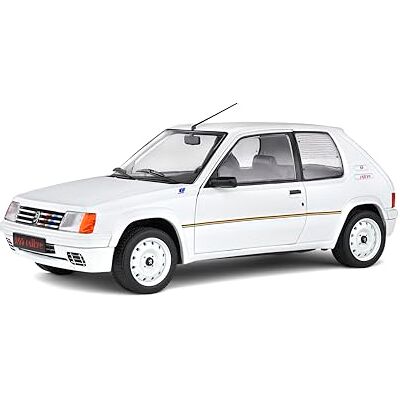 Solido S1801701 1:18 1987 Peugeot 205 Rallye MK1-biały, biały Solido S1801701 1:18 1987 Peugeot 205 Rallye MK1-biały, biały