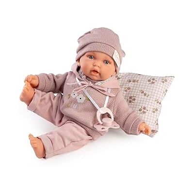 MUÑECAS ANTONIO JUAN S.L. Lalki Antonio Juan Petit Blandit z Kapturem Korpus z tkaniny 27 cm Ref. 12444- Kolekcja 2026 MUÑECAS ANTONIO JUAN S.L. Lalki Antonio Juan Petit Blandit z Kapturem Korpus z tkaniny 27 cm Ref. 12444- Kolekcja 2026