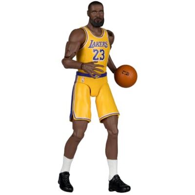 McFarlane NBA Articulated Figures figurka LeBron James (Los Angeles Lakers) 15 cm McFarlane NBA Articulated Figures figurka LeBron James (Los Angeles Lakers) 15 cm