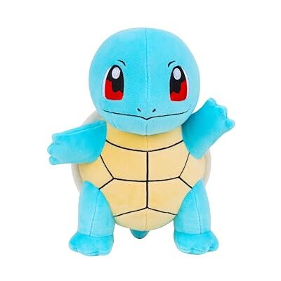 Pokémon Plush 20 cm PKW4577 Squirtle Blue/Brown Official Pokemon stuffed collectible toy for children 2+ Pokémon Plush 20 cm PKW4577 Squirtle Blue/Brown Official Pokemon stuffed collectible toy for children 2+