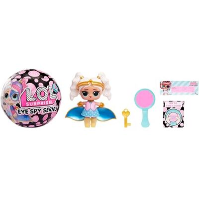L.O.L. Surprise! Eye Spy Series Tots – Zawiera 1 Lalkę w Opakowaniu-Niespodziance, z Funkcją Zmiany Koloru i Ukrytymi Niespodziankami, w Zestawie Stroje i Akcesoria, Zbierz wszystkie 8 lalek L.O.L. Surprise! Eye Spy Series Tots – Zawiera 1 Lalkę w Opakowaniu-Niespodziance, z Funkcją Zmiany Koloru i Ukrytymi Niespodziankami, w Zestawie Stroje i Akcesoria, Zbierz wszystkie 8 lalek