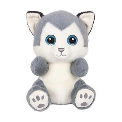 GIPSY TOYS Plusz Husky 23 cm szaro-niebieski miękki i przytulny plusz miękki towarzysz słodka zabawka. GIPSY TOYS Plusz Husky 23 cm szaro-niebieski miękki i przytulny plusz miękki towarzysz słodka zabawka.