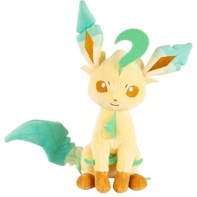 Pokémon Pokemon Przytulanka Leafeon 20 cm – Pluszowe Zwierzątko – Nowy 2022 – Oficjalnie Licencjonowana Zabawka Pokémon Pokemon Przytulanka Leafeon 20 cm – Pluszowe Zwierzątko – Nowy 2022 – Oficjalnie Licencjonowana Zabawka