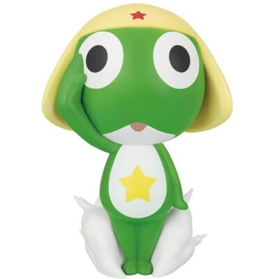 Banpresto Keroro SGT. Keroro Big Sofvimates 18 cm, BP29316P, wielokolorowa, optymalna dla fanów anime Banpresto Keroro SGT. Keroro Big Sofvimates 18 cm, BP29316P, wielokolorowa, optymalna dla fanów anime