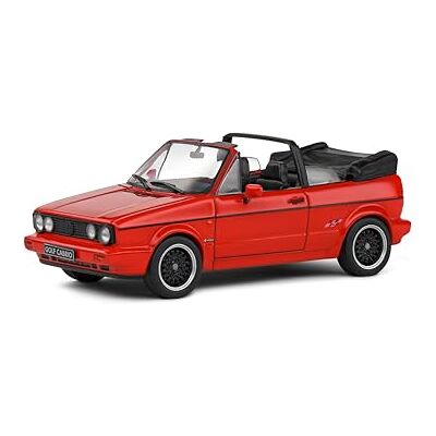 Solido 1:43 Volkswagen Golf MKI Cabrio SPORTLINE Czerwony 1992 Solido 1:43 Volkswagen Golf MKI Cabrio SPORTLINE Czerwony 1992