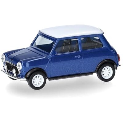 Herpa model samochodu Mini Cooper z kierownicą po prawej stronie, thaiti blue, miniatura w skali 1:87, model kolekcjonerski, wyprodukowany w Niemczech, wykonany z tworzywa sztucznego Herpa model samochodu Mini Cooper z kierownicą po prawej stronie, thaiti blue, miniatura w skali 1:87, model kolekcjonerski, wyprodukowany w Niemczech, wykonany z tworzywa sztucznego