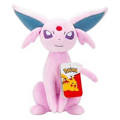 Pokémon Plush 20 cm Espeon Blue/Purple Official Pokemon stuffed collectible toy for children 2+ Pokémon Plush 20 cm Espeon Blue/Purple Official Pokemon stuffed collectible toy for children 2+
