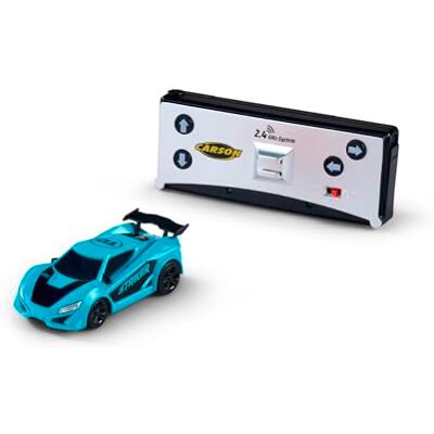 Carson Nano Racer Striker - Zdalnie sterowane auto - turkusowe Carson Nano Racer Striker - Zdalnie sterowane auto - turkusowe