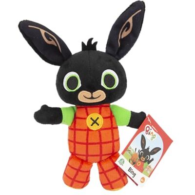 Giochi Preziosi Bing Pluszowa zabawka 20 cm, miękka i wyściełana lalka, pluszak dla niemowląt i dzieci od 0 miesięcy +, kolorowa i miękka tkanina Giochi Preziosi Bing Pluszowa zabawka 20 cm, miękka i wyściełana lalka, pluszak dla niemowląt i dzieci od 0 miesięcy +, kolorowa i miękka tkanina