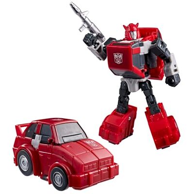 Transformers Cliffjumper klasy Deluxe z kolekcji Studio Series z filmu ""The : The Movie"", 10-centymetrowa przekształcająca się figurka, zabawkowe roboty dla dzieci w wieku od 8 lat Transformers Cliffjumper klasy Deluxe z kolekcji Studio Series z filmu ""The : The Movie"", 10-centymetrowa przekształcająca się figurka, zabawkowe roboty dla dzieci w wieku od 8 lat