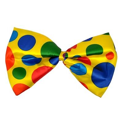 Ciao Muszka Maxi XL Clown Clown w kropki wielokolorowe Ciao Muszka Maxi XL Clown Clown w kropki wielokolorowe