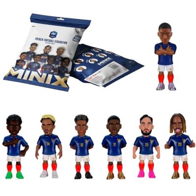 MINIX Football Stars Format Mistrzostw Świata Drużyna Francji Torebka niespodzianka Figurka kolekcjonerska 7cm MINIX Football Stars Format Mistrzostw Świata Drużyna Francji Torebka niespodzianka Figurka kolekcjonerska 7cm