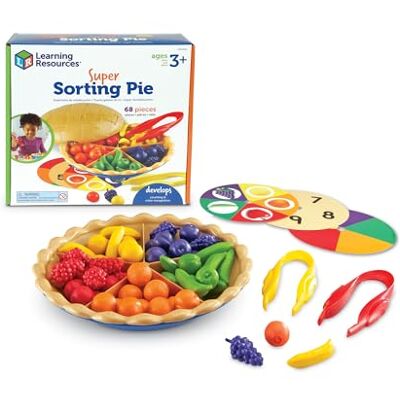 Learning Resources Super Sortowanie Ciasto 68-Kawałek Zestaw Learning Resources Super Sortowanie Ciasto 68-Kawałek Zestaw