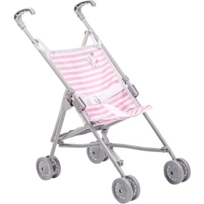 JC Toys Berenguer Boutique Prosty wózek Parasolka dla niemowląt Motyw słonia Różowy Od 2 lat JC Toys Berenguer Boutique Prosty wózek Parasolka dla niemowląt Motyw słonia Różowy Od 2 lat