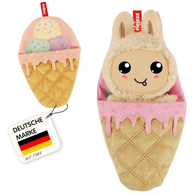 Heless Monster Styles 7522 Śpiwór dla lalki w kształcie rożka z lodami, z pętelką, zestaw kawaii dla potworów w rozmiarze 15 cm Heless Monster Styles 7522 Śpiwór dla lalki w kształcie rożka z lodami, z pętelką, zestaw kawaii dla potworów w rozmiarze 15 cm