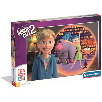 Clementoni PUZZLE DLA DZIECI, PZL 104 MAXI INSIDE OUT 2-1- 2025, MADE IN ITALY, 25069 Clementoni PUZZLE DLA DZIECI, PZL 104 MAXI INSIDE OUT 2-1- 2025, MADE IN ITALY, 25069
