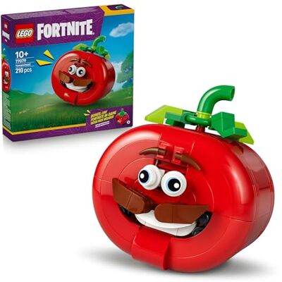 Lego Fortnite Pomidorek, zestaw konstrukcyjny dla dzieci, zabawka z gry z minipizzerią, ozdoba na biurko, pomysł na prezent dla chłopców, dziewczynek i graczy w wieku od 10 lat 77079 Lego Fortnite Pomidorek, zestaw konstrukcyjny dla dzieci, zabawka z gry z minipizzerią, ozdoba na biurko, pomysł na prezent dla chłopców, dziewczynek i graczy w wieku od 10 lat 77079