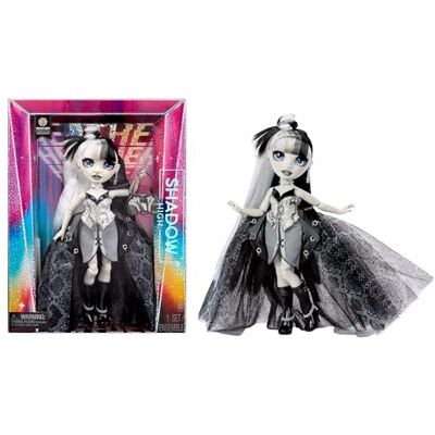 Rainbow High Shadow High Fashion Doll Heather Grayson 28 cm Lalka z Czarno-białymi Włosami i Designerskimi Stylizacjami, Odpowiednia dla Kolekcjonerów i Dzieci w Wieku 6–12 Lat Rainbow High Shadow High Fashion Doll Heather Grayson 28 cm Lalka z Czarno-białymi Włosami i Designerskimi Stylizacjami, Odpowiednia dla Kolekcjonerów i Dzieci w Wieku 6–12 Lat