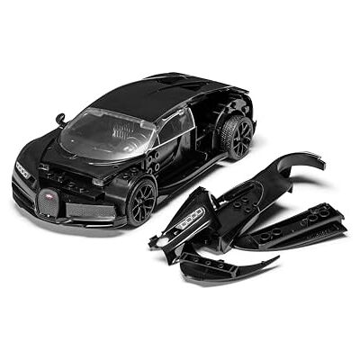 Airfix Bugatti Chiron - Czarny Model Samochodu - QUICKBUILD Airfix Bugatti Chiron - Czarny Model Samochodu - QUICKBUILD