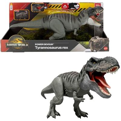 Mattel Jurassic World Rebirth Power Devour T. Rex Figure Mattel Jurassic World Rebirth Power Devour T. Rex Figure