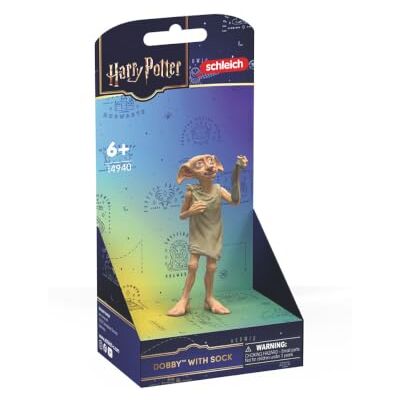 Schleich HARRY POTTER Dobby w skarpetce 14940 9 x 7 x 16 cm Figurka od 6 lat figurka Harry Potter do kolekcji i dekoracji prezent dla fanów i dzieci Schleich HARRY POTTER Dobby w skarpetce 14940 9 x 7 x 16 cm Figurka od 6 lat figurka Harry Potter do kolekcji i dekoracji prezent dla fanów i dzieci