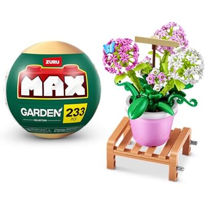 Max Build More MAX Premium rośliny doniczkowe, kolekcja cegieł budowlanych (do 233 sztuk, 6 do kolekcjonowania) (hortensja makrophylla, 1 kapsułka) Max Build More MAX Premium rośliny doniczkowe, kolekcja cegieł budowlanych (do 233 sztuk, 6 do kolekcjonowania) (hortensja makrophylla, 1 kapsułka)