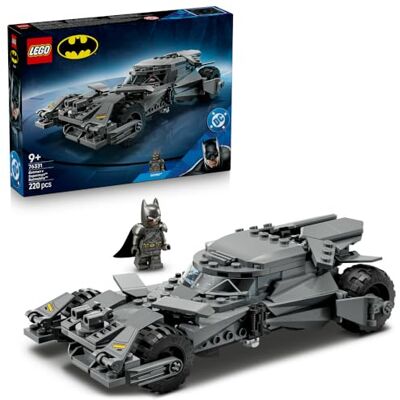 Lego DC Batman: Batmobil z filmu Batman v Superman, samochód superbohatera i minifigurka, pomysł na prezent dla chłopców i dziewczynek w wieku od 9 lat, kolekcjonerski model na 20-lecie 76331 Lego DC Batman: Batmobil z filmu Batman v Superman, samochód superbohatera i minifigurka, pomysł na prezent dla chłopców i dziewczynek w wieku od 9 lat, kolekcjonerski model na 20-lecie 76331