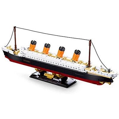 Sluban Klocki zaciskowe [M38-B0835 SL95705 Titanic klocki zaciskowe, wielokolorowe Sluban Klocki zaciskowe [M38-B0835 SL95705 Titanic klocki zaciskowe, wielokolorowe