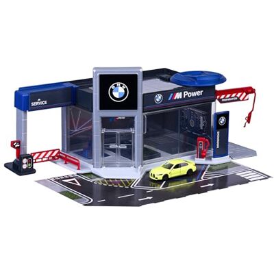 Majorette 8502106000 BMW Showroom + 1 auto Majorette 8502106000 BMW Showroom + 1 auto