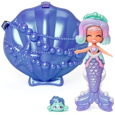 KOOKYLOOS MERMAID STARLIGHT FANTASY – 2 w 1:stylowa lalka i syrenka, awartość:1 laleczka, odpinany ogon syrenki, strój i buciki, morskie zwierzątko, akcesoria, torebka muszla do zabawy i noszenia. KOOKYLOOS MERMAID STARLIGHT FANTASY – 2 w 1:stylowa lalka i syrenka, awartość:1 laleczka, odpinany ogon syrenki, strój i buciki, morskie zwierzątko, akcesoria, torebka muszla do zabawy i noszenia.