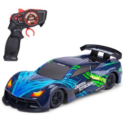 Dickie Toys RC Depth Strider zdalnie sterowany samochód wyścigowy 33 cm Niebieski Dickie Toys RC Depth Strider zdalnie sterowany samochód wyścigowy 33 cm Niebieski