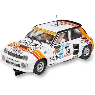 Scalextric Oryginalny pojazd wyścigowy automat samochodowy Skala 1:32 (Renault 5 Turbo Tour de Corse '84) Scalextric Oryginalny pojazd wyścigowy automat samochodowy Skala 1:32 (Renault 5 Turbo Tour de Corse '84)