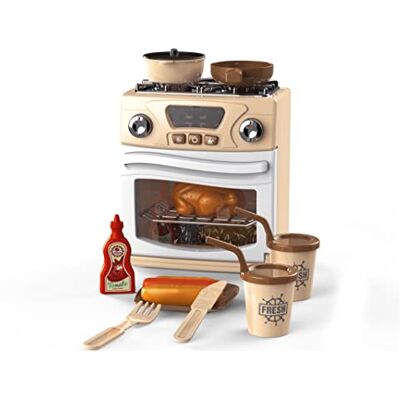 Unknown - Grande Chef Cucina Gioco - Lights - Toy Kitchen Set Unknown - Grande Chef Cucina Gioco - Lights - Toy Kitchen Set