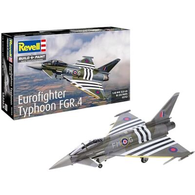 Revell 03753 Eurofighter Typhoon FGR.4 Skala 1:48 niezbudowany/niepomalowany zestaw modeli plastikowych Revell 03753 Eurofighter Typhoon FGR.4 Skala 1:48 niezbudowany/niepomalowany zestaw modeli plastikowych