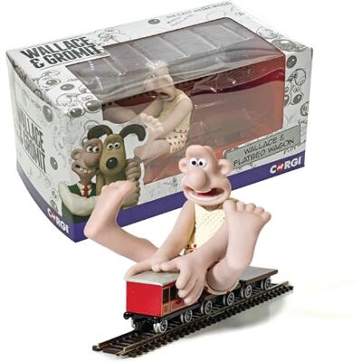 Corgi Odlewana Zabawka Pociąg , CC80604 Wallace & Gromit, The Wrong Trousers, Prezenty Dotyczące Pociągów dla Mężczyzn, Kobiet i Dzieci Corgi Odlewana Zabawka Pociąg , CC80604 Wallace & Gromit, The Wrong Trousers, Prezenty Dotyczące Pociągów dla Mężczyzn, Kobiet i Dzieci