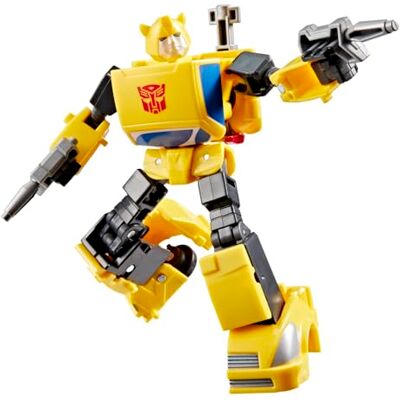Transformers Bumblebee z kolekcji Studio Series z gry ": Devastation", 10,5-centymetrowa przekształcająca się figurka klasy Deluxe, zabawkowe roboty dla dzieci w wieku od 8 lat Transformers Bumblebee z kolekcji Studio Series z gry ": Devastation", 10,5-centymetrowa przekształcająca się figurka klasy Deluxe, zabawkowe roboty dla dzieci w wieku od 8 lat