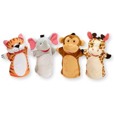 Melissa & Doug – pacynki z motywem zoo pacynki i teatrzyki pluszak 2+ prezent dla chłopca lub dziewczynki Melissa & Doug – pacynki z motywem zoo pacynki i teatrzyki pluszak 2+ prezent dla chłopca lub dziewczynki