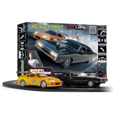 Scalextric , Zestawy torów wyścigowych C1457P dla dzieci – car Showdown – Lamborghini kontra Lamborghini – elektryczny zestaw wyścigowy dla chłopców i dziewcząt Scalextric , Zestawy torów wyścigowych C1457P dla dzieci – car Showdown – Lamborghini kontra Lamborghini – elektryczny zestaw wyścigowy dla chłopców i dziewcząt