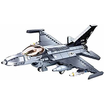 Sluban M38-B0891 F-16C Falcon Myśliwiec - Model klocki Sluban M38-B0891 F-16C Falcon Myśliwiec - Model klocki