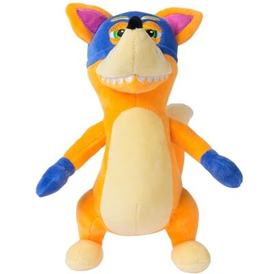 DORA Nickelodeon, oficer, zabawki edukacyjne, pluszowy lis dla dzieci od 3 lat, 20 cm (Spin Master 6074188) DORA Nickelodeon, oficer, zabawki edukacyjne, pluszowy lis dla dzieci od 3 lat, 20 cm (Spin Master 6074188)