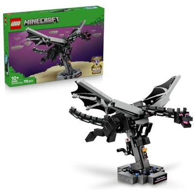 Lego Minecraft Smok Kresu, zabawka konstrukcyjna dla dziecka, zestaw z gry, ruchoma figurka ze skrzydłami, gamingowy prezent dla chłopca lub dziewczynki od 10 lat 21595 Lego Minecraft Smok Kresu, zabawka konstrukcyjna dla dziecka, zestaw z gry, ruchoma figurka ze skrzydłami, gamingowy prezent dla chłopca lub dziewczynki od 10 lat 21595