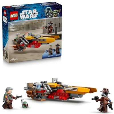 Lego Star Wars Śmigacz Cobba Vantha, zabawka dla dzieci do zbudowania, pojazd do zbudowania i dwie minifigurki, pomysł na prezent dla chłopca od 6 lat, dla dziewczynki i fanów Gwiezdnych Wojen 75437 Lego Star Wars Śmigacz Cobba Vantha, zabawka dla dzieci do zbudowania, pojazd do zbudowania i dwie minifigurki, pomysł na prezent dla chłopca od 6 lat, dla dziewczynki i fanów Gwiezdnych Wojen 75437